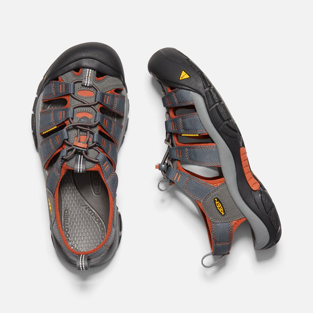 Keen Outdoor Sandalet Erkek Koyu Gri - Newport H2 - Türkiye NLVH51380